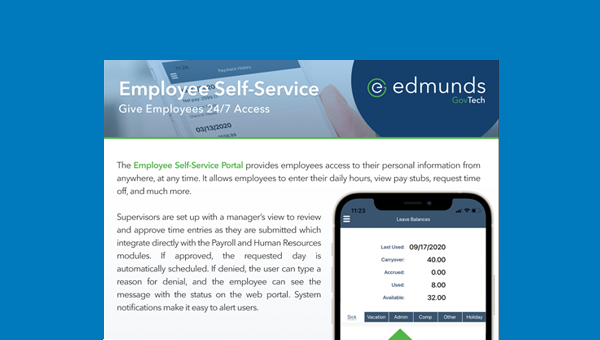 Employee Self-Service Portal & Attendance App Product Sheet